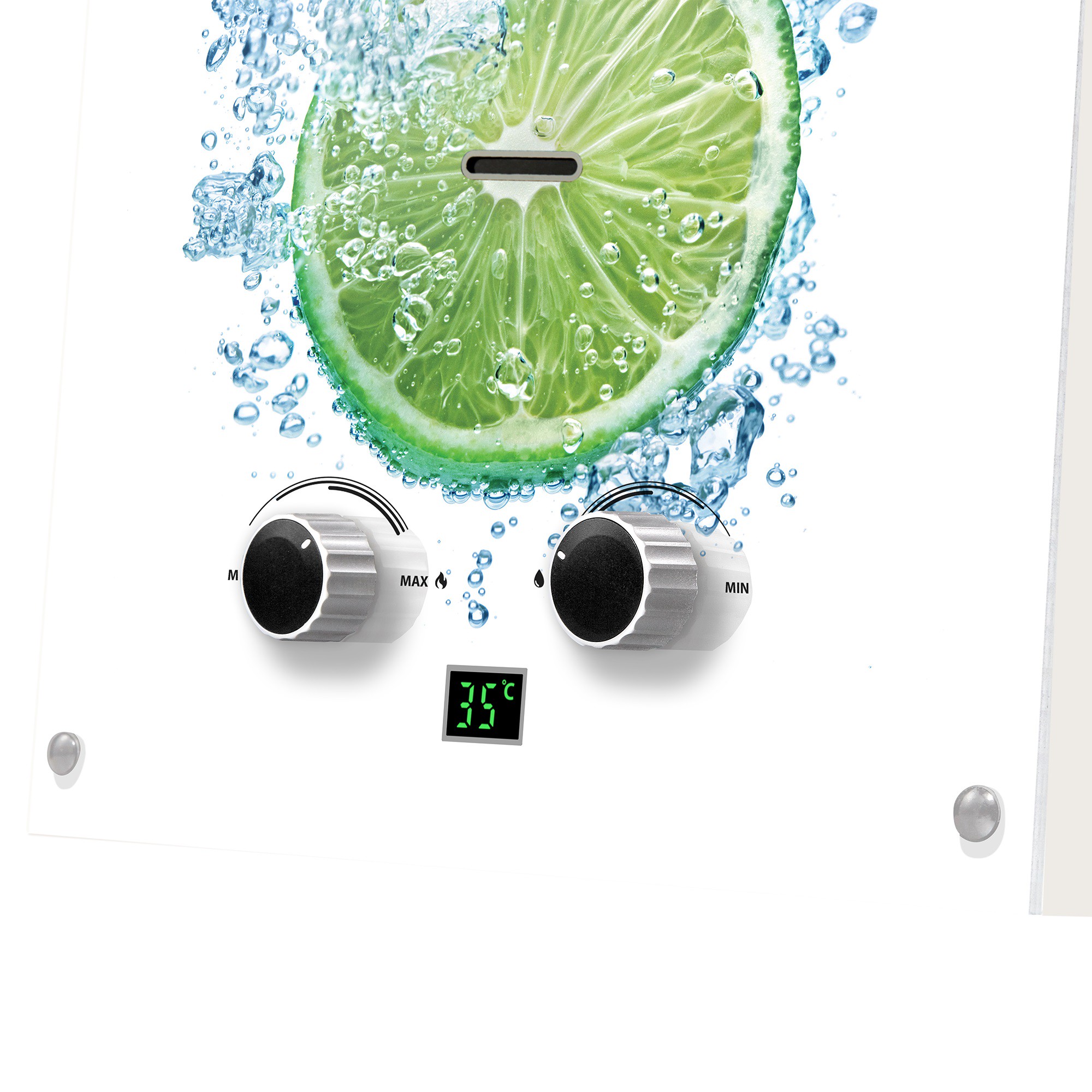 Колонка газовая Ballu GWH 10 Fiery Glass Lime — изображение 6