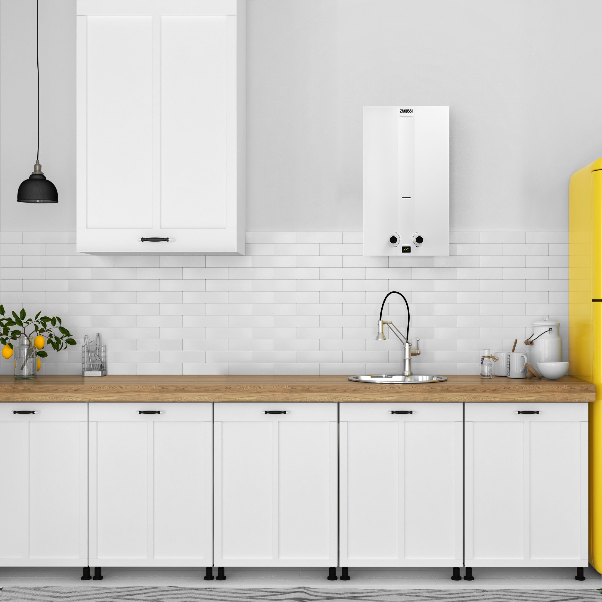 Колонка газовая Zanussi GWH 12 Fonte — изображение 6
