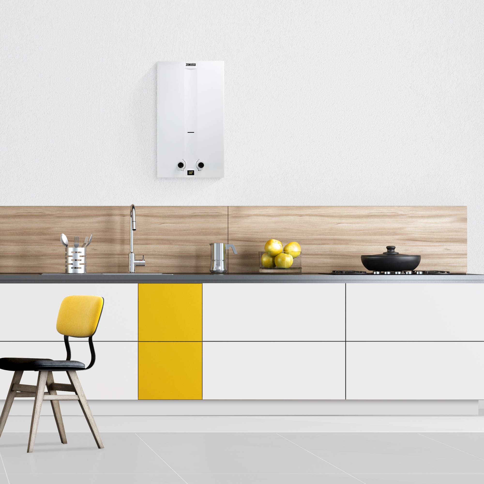 Колонка газовая Zanussi GWH 12 Fonte — изображение 7