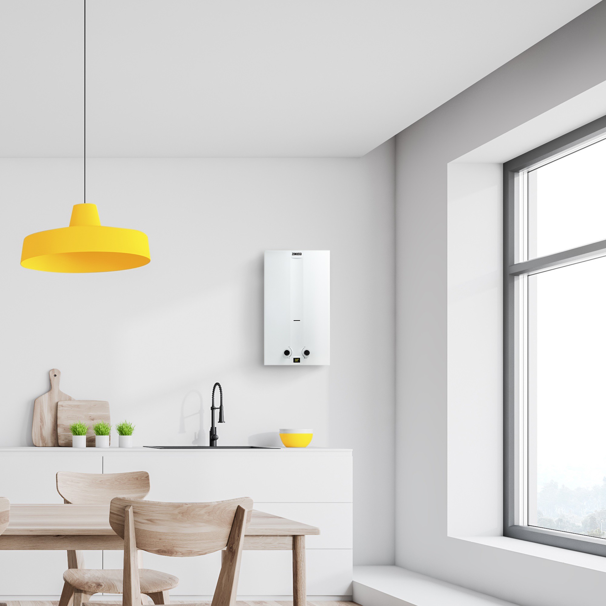 Колонка газовая Zanussi GWH 12 Fonte — изображение 8