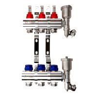 Комплект коллекторов РИДАН FHF-12F set коллектор, кроншт., торц.секция