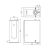 Котел дизельный KITURAMI TURBO-30 напольный, 2 конт., закр.кам.сгор. — изображение 3