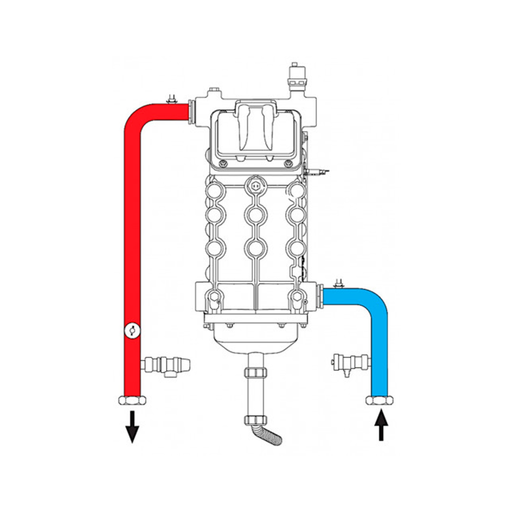 Котел газовый Ferroli FORCE W 60 конденсационный, настенный, 1 конт., закр. кам. сгор. — изображение 3