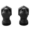 Набор нижнего подключения Royal Thermo угловой раздельный 3/4х3/4ЕК (черный) — изображение 3