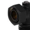 Набор нижнего подключения Royal Thermo угловой раздельный 3/4х3/4ЕК (черный) — изображение 4