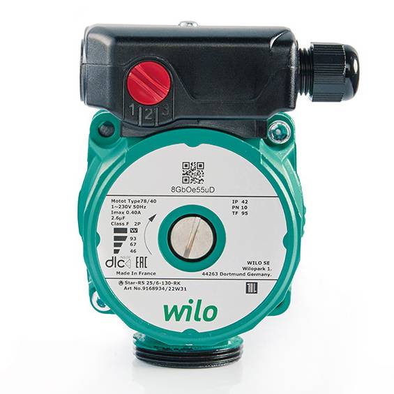 Насос циркуляционный WILO STAR-RS 25/6-130 — изображение 2