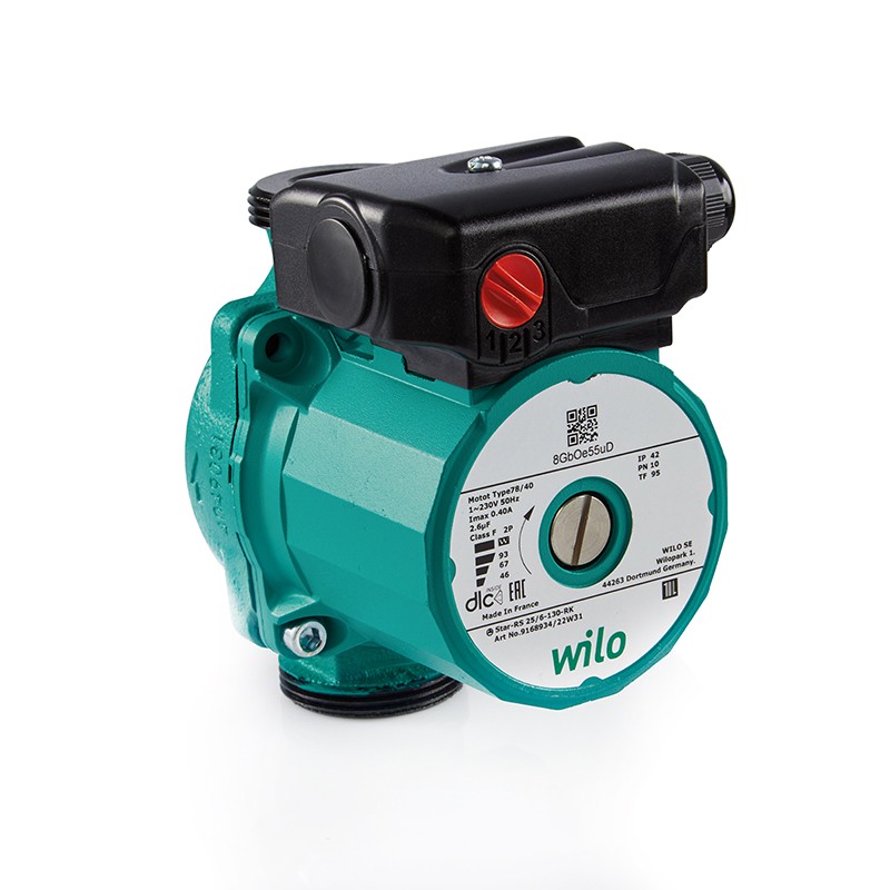 Насос циркуляционный WILO STAR-RS 25/6-130 — изображение 5
