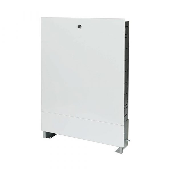 Шкаф распределительный Varmega встроенный VM35502, на 6-7 выходов, (ШРВ-2) 668х125х592