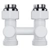 Узел нижнего подключения Royal Thermo Design прямой 1/2quot;х3/4quot; EK (белый) — изображение 3