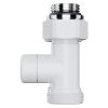 Узел нижнего подключения Royal Thermo Design прямой 1/2quot;х3/4quot; EK (белый) — изображение 4