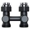 Узел нижнего подключения Royal Thermo Design прямой 1/2quot;х3/4quot; EK (черный) — изображение 3