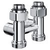 Узел нижнего подключения Royal Thermo Design прямой 1/2quot;х3/4quot;EK (хром) — изображение 2