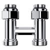 Узел нижнего подключения Royal Thermo Design прямой 1/2quot;х3/4quot;EK (хром) — изображение 5