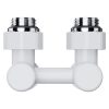 Узел нижнего подключения Royal Thermo Design угловой 1/2quot;х3/4quot; EK (белый) — изображение 3
