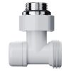 Узел нижнего подключения Royal Thermo Design угловой 1/2quot;х3/4quot; EK (белый) — изображение 4