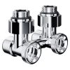 Узел нижнего подключения Royal Thermo Design угловой 1/2quot;х3/4quot; EK (хром) — изображение 2