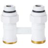 Узел нижнего подключения Royal Thermo прямой 1/2quot;х3/4quot; EK (белый) — изображение 3