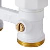 Узел нижнего подключения Royal Thermo прямой 1/2quot;х3/4quot; EK (белый) — изображение 5