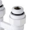 Узел нижнего подключения Royal Thermo прямой 1/2quot;х3/4quot; EK (белый) — изображение 6