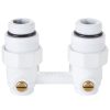 Узел нижнего подключения Royal Thermo угловой 1/2quot;х3/4quot; EK (белый) — изображение 3