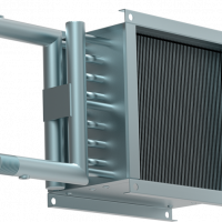 Водяной нагреватель для круглых и квадратных каналов ZWA 150x150-2